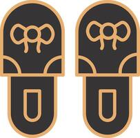 slippers vector icoon