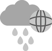 wereld regenachtig dag vector icoon