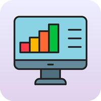 gegevens analyse vector icoon