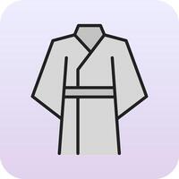 kimono vector icoon