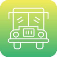 schoolbus vector pictogram