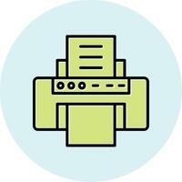 printer vector pictogram