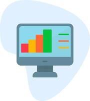 gegevens analyse vector icoon