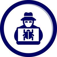 hacker vector pictogram