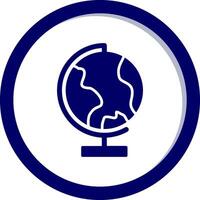 wereldbol vector pictogram