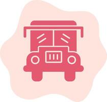 schoolbus vector pictogram