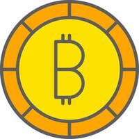 bitcoin vector pictogram