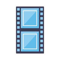 film strip icoon vector