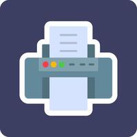 printer vector pictogram