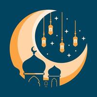 Islamitisch Ramadan kareem illustratie ontwerp vector