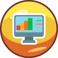 gegevens analyse vector icoon