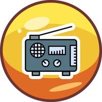 radio vector pictogram