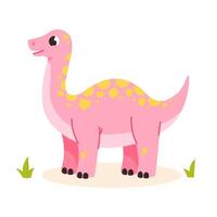 schattige dinosaurus vector