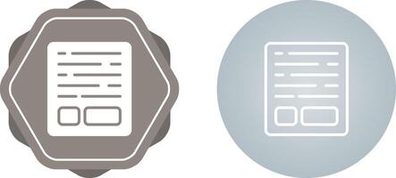 document vector pictogram