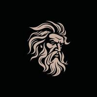 ai gegenereerd Zeus logo ontwerp vector illustratie