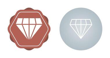 diamant vector pictogram