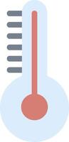 temperatuur vlak licht icoon vector