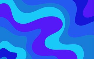 een blauw en Purper abstract achtergrond met golvend lijnen vector
