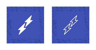 bliksem vector pictogram