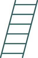 ladder lijn verloop icoon vector