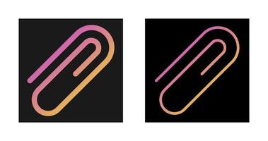 paperclip vector pictogram