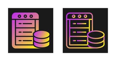 database vector pictogram