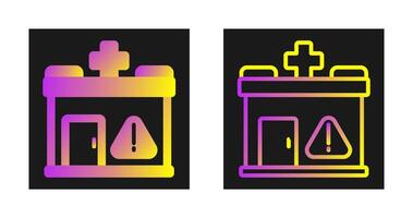 ziekenhuis vector pictogram