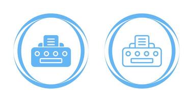 document het drukken vector icoon