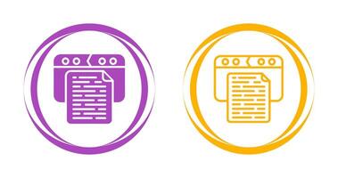 document vector pictogram