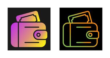 portemonnee vector pictogram