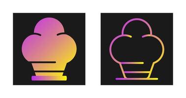 chef hoed vector icon