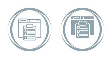 controlelijst vector pictogram