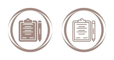 contract vector pictogram