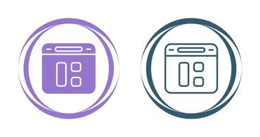 dashboard vector pictogram