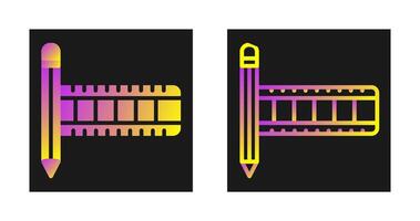 film bewerken vector icoon