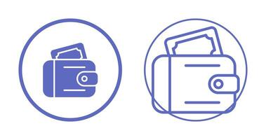 portemonnee vector pictogram