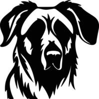 anatolisch herder hond silhouet portret vector