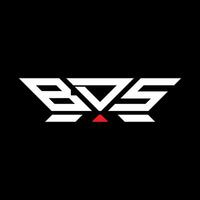 bds brief logo vector ontwerp, bds gemakkelijk en modern logo. bds luxueus alfabet ontwerp