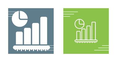 bar diagram vector icoon