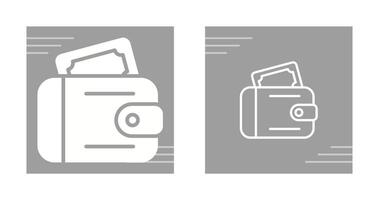 portemonnee vector pictogram