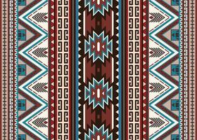 aztec tribal meetkundig etnisch naadloos patroon. wijnoogst inheems Amerikaans etnisch vector achtergrond. traditioneel ornament retro stijl. ontwerp textiel, kleding stof, kleding, gordijn, tapijt, ornament, inpakken.