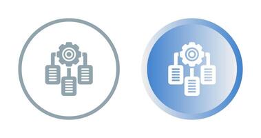 document integratie vector icoon