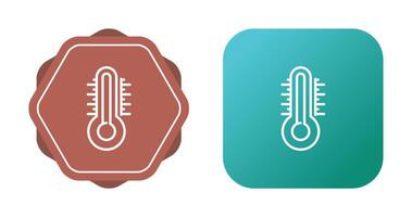 thermometer vector pictogram