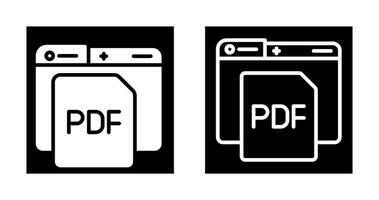 pdf vector icoon