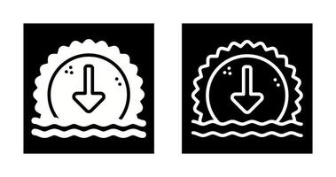 zonsondergang vector pictogram