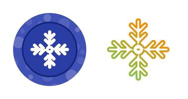 sneeuwvlok vector pictogram