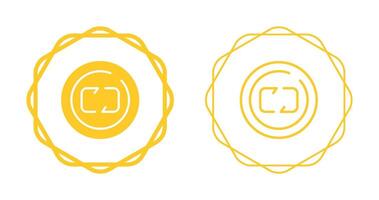 herhaling cirkel vector icoon