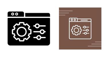 bedieningspaneel vector pictogram