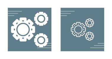 tandwiel vector pictogram