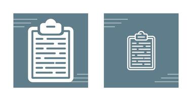 Klembord vector pictogram